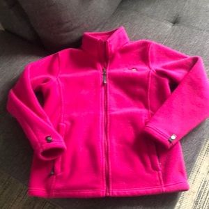 Northface fleece jacket HOT PINK - GIRLS LARGE, CAN BE WORN ADULT XS/SMALL